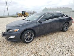 Salvage cars for sale at New Braunfels, TX auction: 2022 Chevrolet Malibu LT