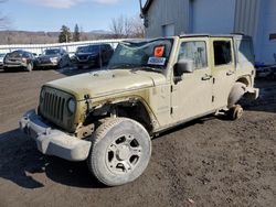 Salvage cars for sale at Center Rutland, VT auction: 2013 Jeep Wrangler Unlimited Sport
