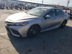 Salvage cars for sale at Sun Valley, CA auction: 2021 Toyota Camry SE