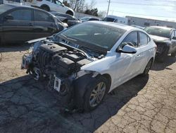 Hyundai Elantra SE salvage cars for sale: 2017 Hyundai Elantra SE