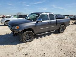 Salvage cars for sale from Copart Haslet, TX: 2003 Toyota Tundra Access Cab SR5