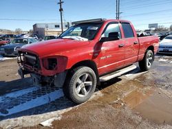 Salvage cars for sale from Copart Colorado Springs, CO: 2007 Dodge RAM 1500 ST