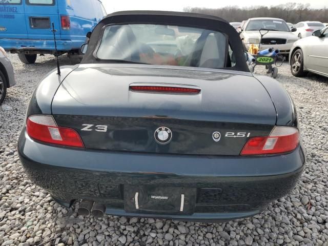 2001 BMW Z3 2.5