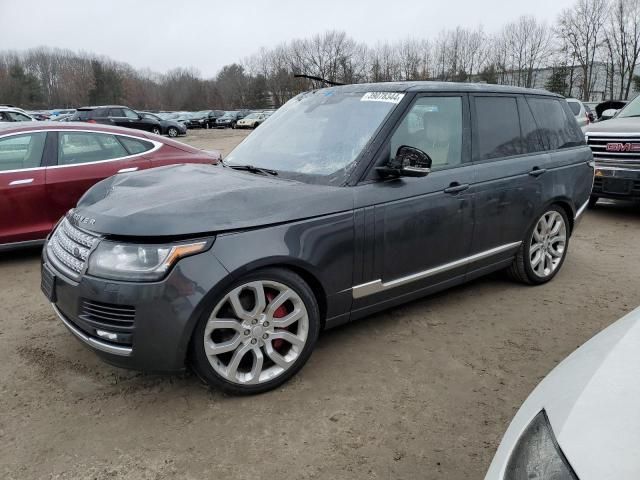 2017 Land Rover Range Rover Supercharged