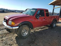 Salvage cars for sale at Tanner, AL auction: 2004 Ford Ranger Super Cab