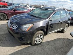 Salvage cars for sale at Indianapolis, IN auction: 2015 Nissan Rogue Select S