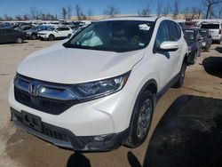 Salvage cars for sale at Bridgeton, MO auction: 2019 Honda CR-V EXL