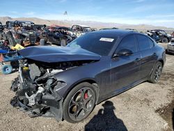 Salvage cars for sale at North Las Vegas, NV auction: 2022 Alfa Romeo Giulia Super