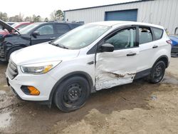 Salvage cars for sale at Shreveport, LA auction: 2017 Ford Escape S