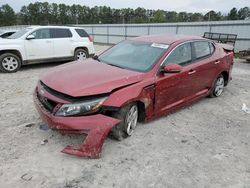 Salvage cars for sale at Florence, MS auction: 2015 KIA Optima LX