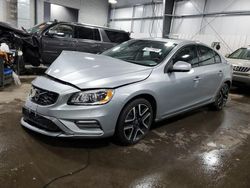 Salvage cars for sale at Ham Lake, MN auction: 2018 Volvo S60 Dynamic