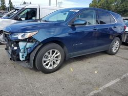 Chevrolet Equinox LT salvage cars for sale: 2020 Chevrolet Equinox LT