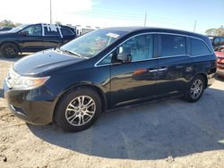 Salvage cars for sale at Riverview, FL auction: 2013 Honda Odyssey EXL