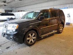 Salvage cars for sale at Candia, NH auction: 2012 Honda Pilot Touring