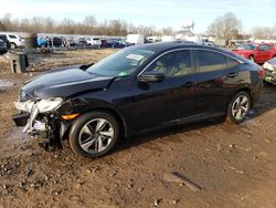 Salvage cars for sale from Copart Hillsborough, NJ: 2018 Honda Civic LX