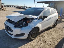 Salvage cars for sale from Copart Temple, TX: 2016 Ford Fiesta S