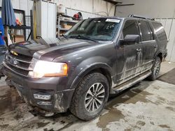 Ford Expedition salvage cars for sale: 2017 Ford Expedition XLT