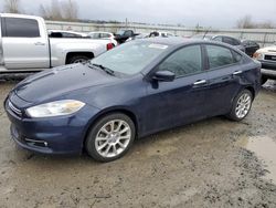 Salvage cars for sale from Copart Arlington, WA: 2013 Dodge Dart Limited