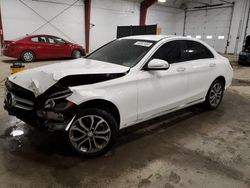 Salvage cars for sale at Center Rutland, VT auction: 2015 Mercedes-Benz C 300 4matic