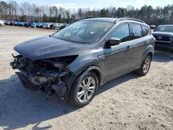 Salvage cars for sale from Copart Charles City, VA: 2018 Ford Escape SE