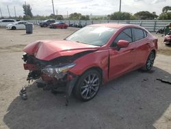 Salvage vehicles for parts for sale at auction: 2018 Mazda 3 Touring