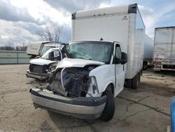 Salvage cars for sale from Copart Woodhaven, MI: 2018 Chevrolet Express G4500