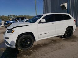 Jeep salvage cars for sale: 2015 Jeep Grand Cherokee Overland