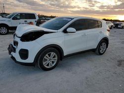 Salvage cars for sale at Arcadia, FL auction: 2018 KIA Sportage LX