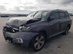 Salvage cars for sale at New Orleans, LA auction: 2013 Toyota Highlander Limited