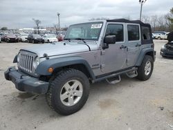 Salvage cars for sale from Copart Lexington, KY: 2015 Jeep Wrangler Unlimited Sport