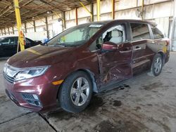 Honda salvage cars for sale: 2019 Honda Odyssey EXL