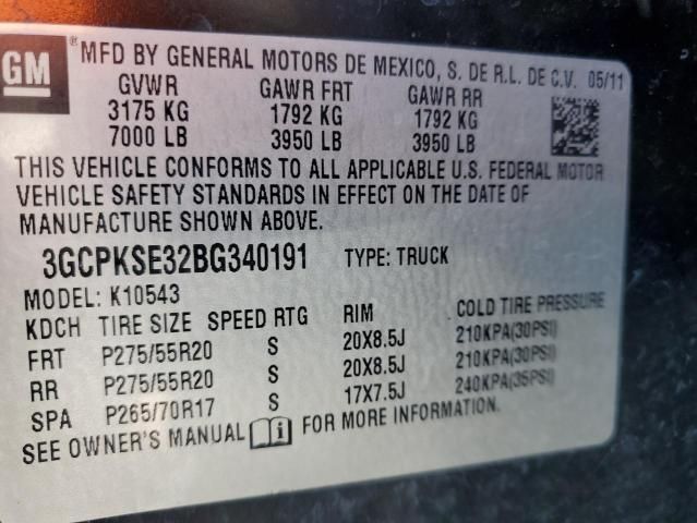 2011 Chevrolet Silverado K1500 LT