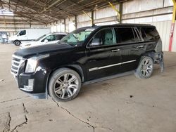 Salvage cars for sale at Phoenix, AZ auction: 2015 Cadillac Escalade Premium