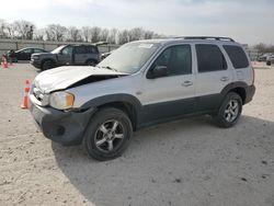 Salvage cars for sale from Copart New Braunfels, TX: 2005 Mazda Tribute I