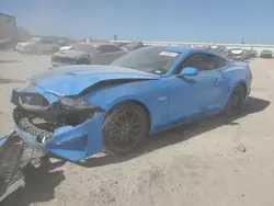 Salvage cars for sale at Temple, TX auction: 2022 Ford Mustang GT