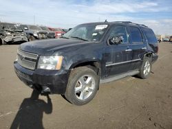 Salvage cars for sale at Denver, CO auction: 2013 Chevrolet Tahoe K1500 LTZ