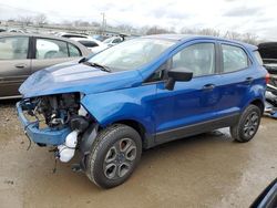 Ford Ecosport S salvage cars for sale: 2022 Ford Ecosport S