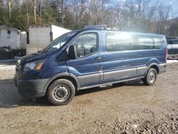 Salvage cars for sale at West Warren, MA auction: 2016 Ford Transit T-350