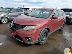 Salvage cars for sale from Copart Brighton, CO: 2016 Nissan Rogue S