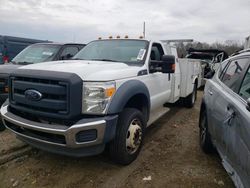 Salvage cars for sale from Copart Glassboro, NJ: 2014 Ford F550 Super Duty