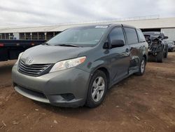 Toyota Sienna salvage cars for sale: 2013 Toyota Sienna