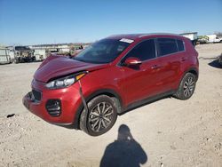 Salvage cars for sale from Copart Kansas City, KS: 2018 KIA Sportage EX