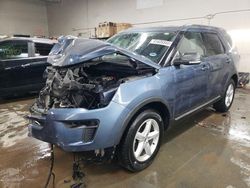 Salvage cars for sale at Elgin, IL auction: 2019 Ford Explorer XLT