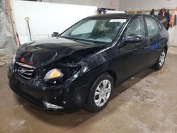 Salvage cars for sale at Elgin, IL auction: 2010 Hyundai Elantra Blue