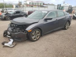 Honda salvage cars for sale: 2018 Honda Civic LX