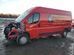 Salvage trucks for sale at Assonet, MA auction: 2020 Dodge RAM Promaster 2500 2500 High