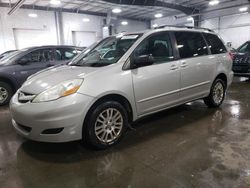 Toyota Sienna LE salvage cars for sale: 2010 Toyota Sienna LE