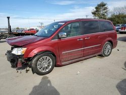 Salvage vehicles for parts for sale at auction: 2016 Chrysler Town & Country Touring L