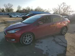 Salvage cars for sale at Wichita, KS auction: 2015 Ford Focus SE