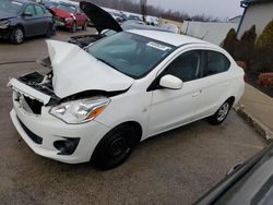 Carros salvage para piezas a la venta en subasta: 2017 Mitsubishi Mirage G4 ES